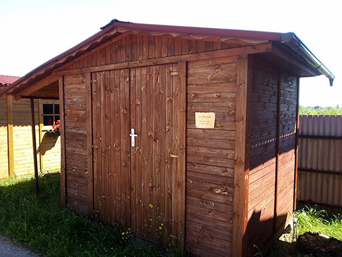 Zahradní domek na nářadí